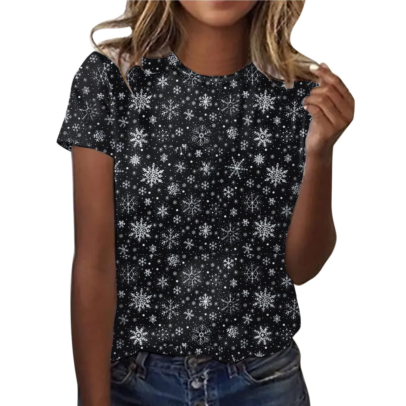 Women's Summer T-Shirts & Tops - Casual Short Sleeve Graphic Tees, V-Neck Blouses, Oversized Shredded Shirts | Perfect for Beach Outings, Vacation Wear & Everyday Comfort