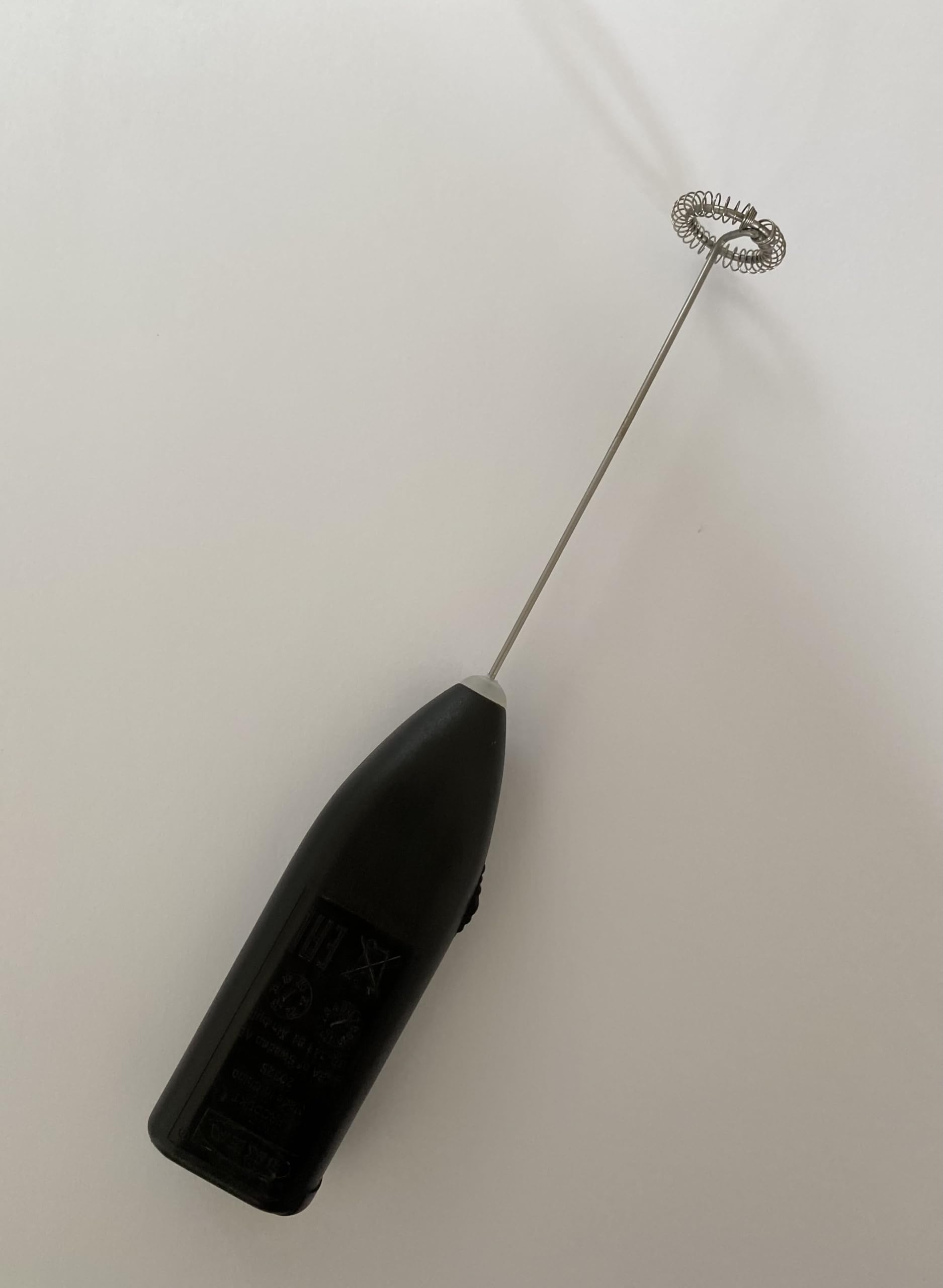 IKEA Milk Frother 303.011.67 - 2 Pack Black Handheld Electric Whisk for Coffee, Latte & Cappuccino - Perfect for Home Baristas & Coffee Lovers