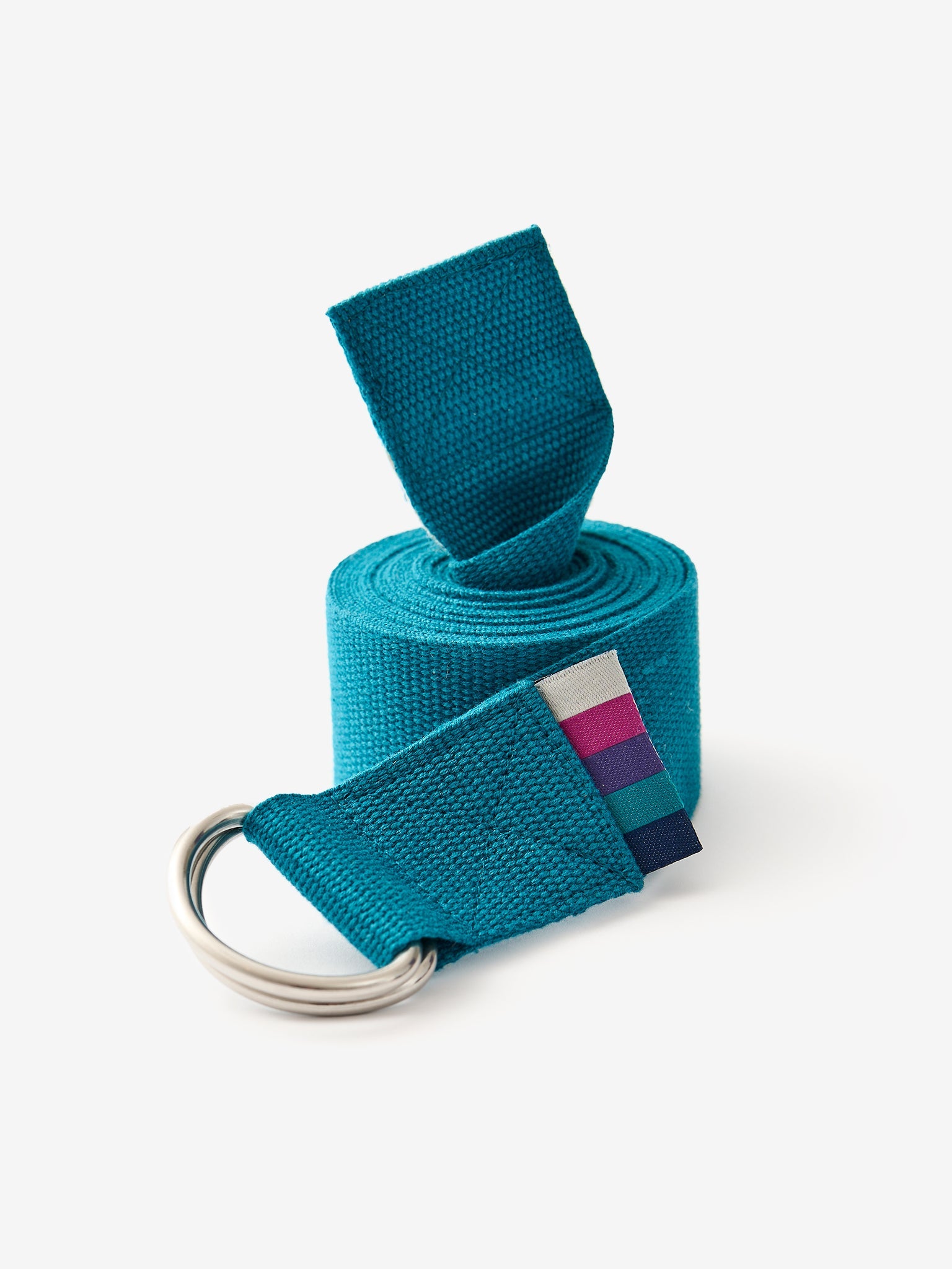 Yogamatters Organic Cotton D-Ring Yoga Belt - Box of 20 for Yoga, Pilates, Stretching & Fitness Training