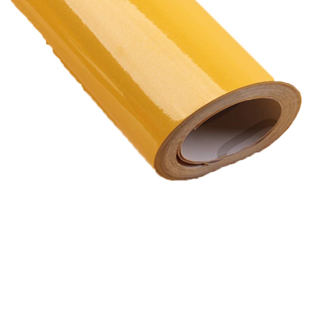 Removable PVC Wall Stickers - Yellow Home Decor for Kitchen & Furniture