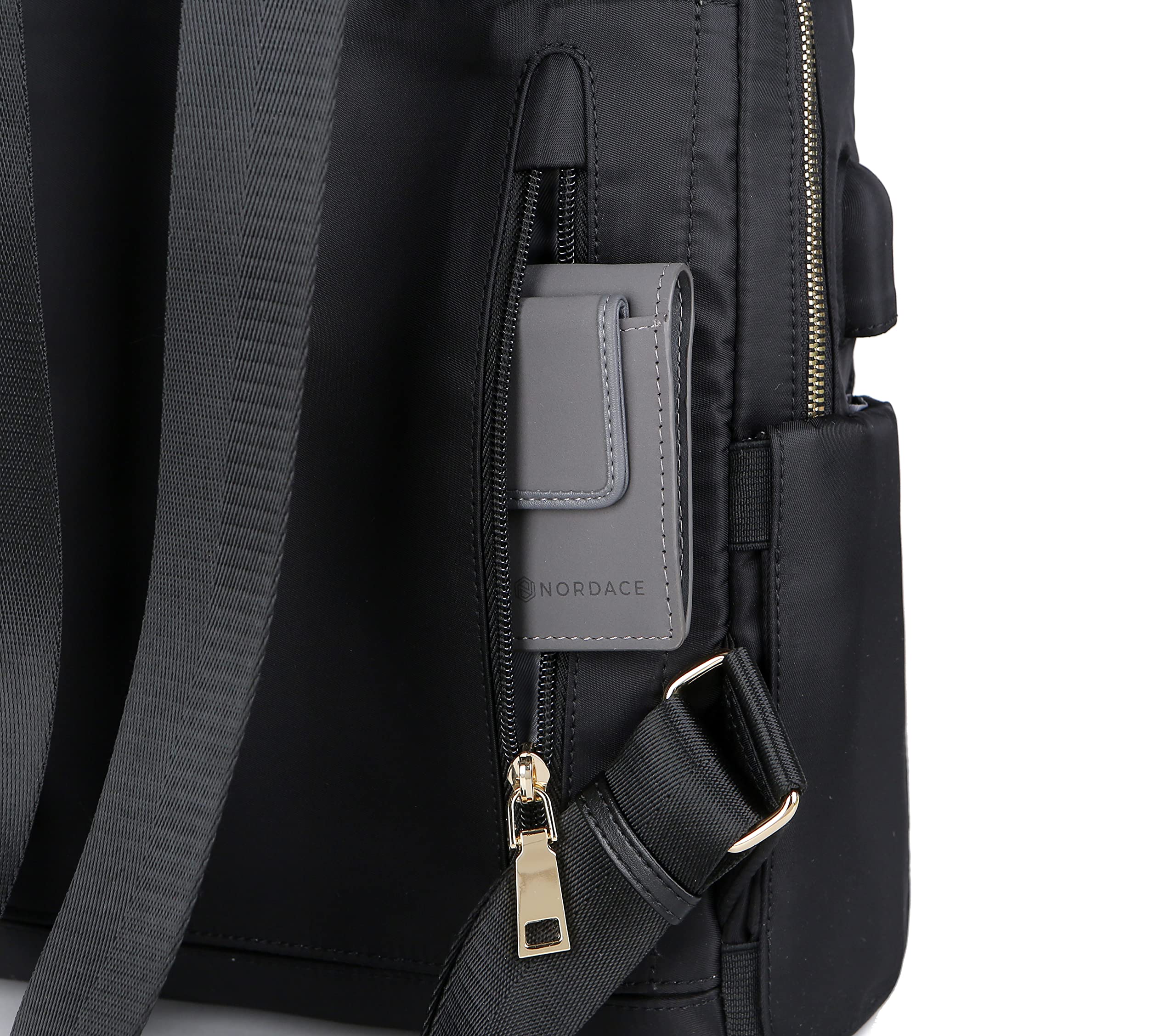 Nordace Ellie Mini Backpack for Women - USB Charging, Water Resistant - Perfect for Travel & Daily Use