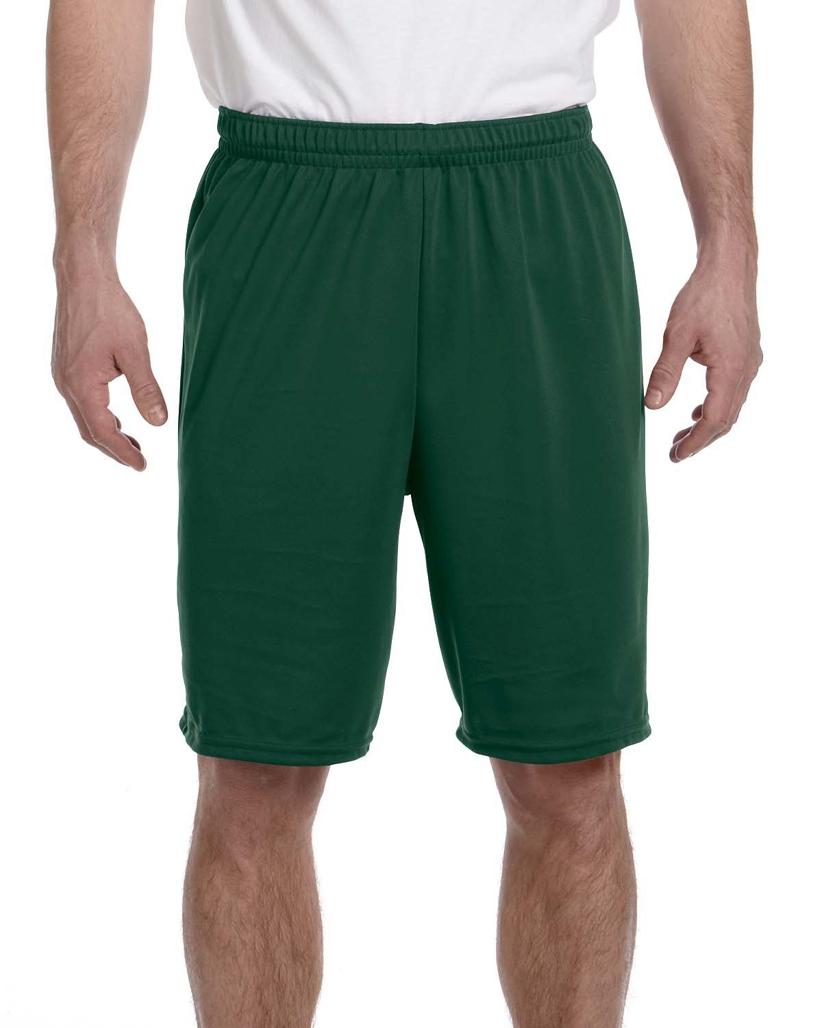 Augusta Sportswear 1420 Men's & Women's Athletic Training Shorts - Lightweight Quick-Dry Workout Shorts for Running, Gym & Sports