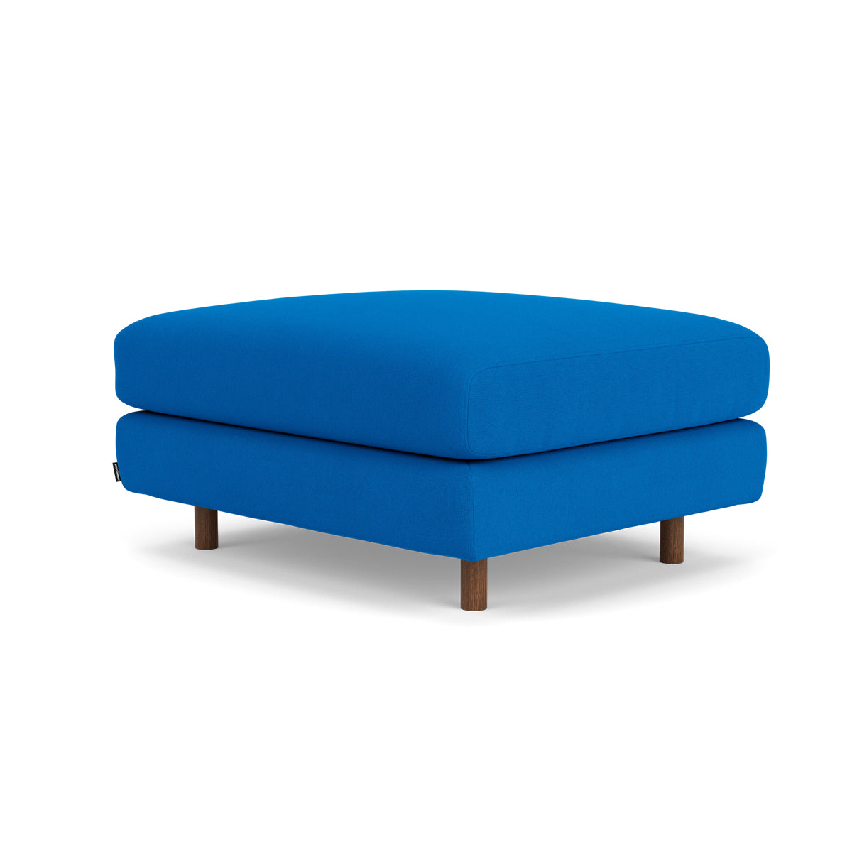 Dylan Fabric Ottoman - Soft and Stylish Footrest, Storage Bench, Living Room Accent Piece - Perfect for Small Spaces, Bedroom, or Lounge Area