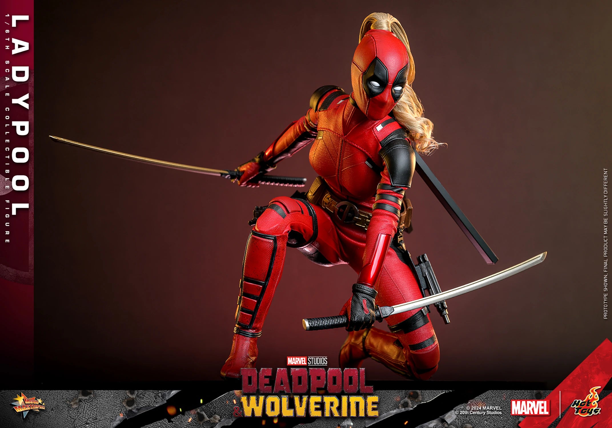 Hot Toys Marvel Comics Deadpool & Wolverine Ladypool 1/6 Scale 12