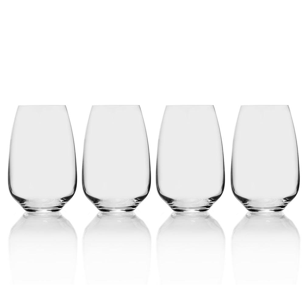 Premium Set of 4 Crystal Clear Highball Glasses - 16oz Tall Drinking Glasses for Cocktails, Iced Tea & Smoothies - Perfect for Home Bar, Parties & Gift Giving