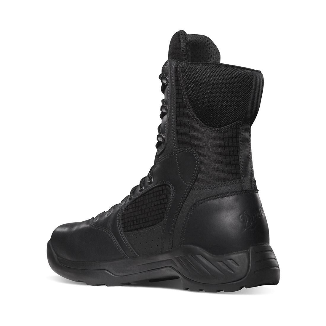 Kinetic 8 Tactical Boots for Men - Black Military & Work Boots - Lightweight Hiking & Outdoor Shoes for Tactical, Hunting & Construction Work