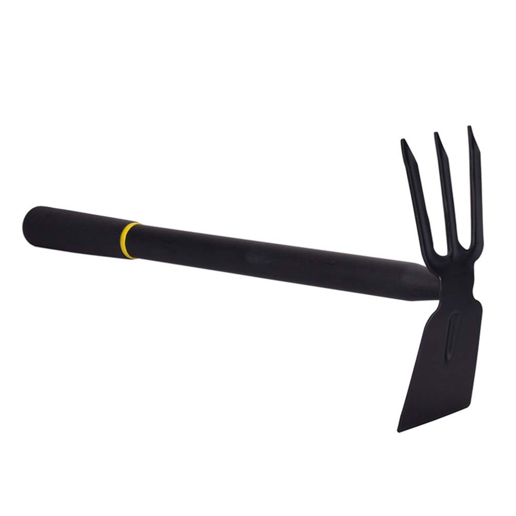 Premium Manganese Steel Hand Tiller & Cultivator - Manual Gardening Tool for Weeding, Digging & Soil Cultivation | Ideal for Home Gardens, Flower Beds & Vegetable Patches