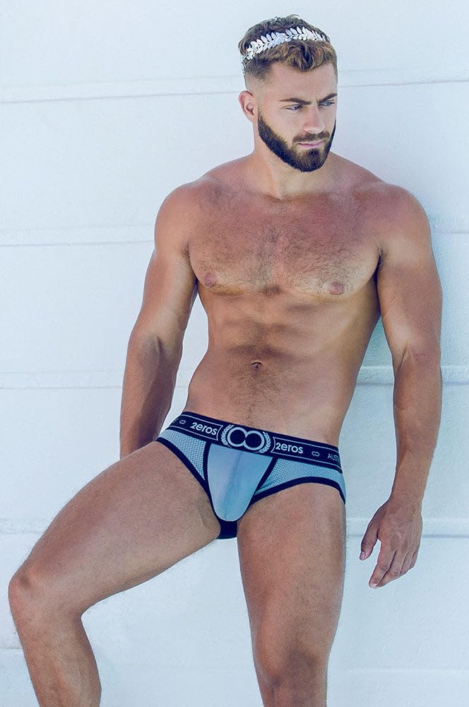 Apollo Nano Brief Iron Grey - Men's Comfortable Underwear for Everyday Wear - Ideal for Workout, Travel & Daily Use