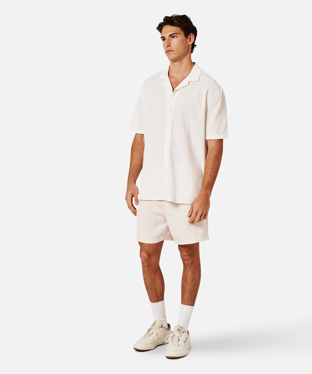 Magna Short Sleeve Shirt for Men - Off White | Casual Summer Wear & Outdoor Activities