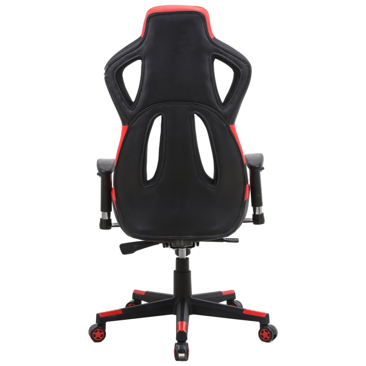 PRO X Series 4548 Gaming Chair - Ergonomic Racing Style with Adjustable Lumbar Support (Black & Red) - Perfect for PC, Console Gaming & Home Office