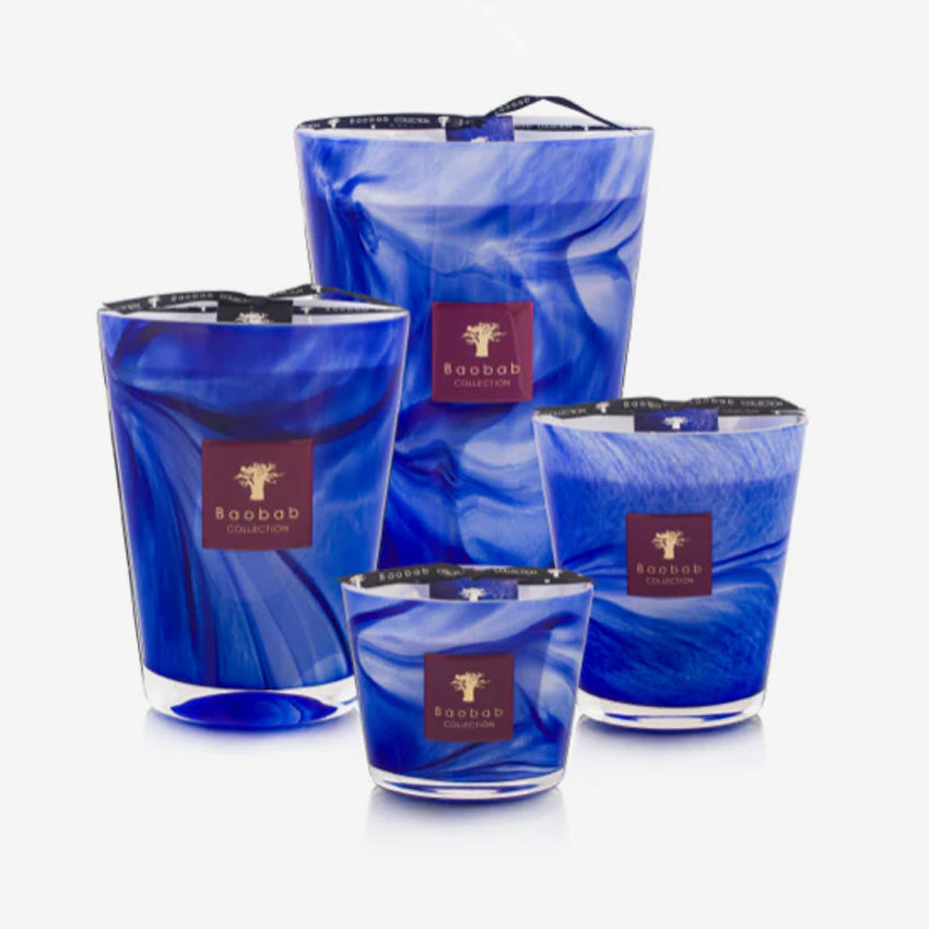 Baobab Collection Atlas Majorelle Luxury Scented Candle - Handmade Home Decor for Living Room, Bedroom & Relaxation Gifts