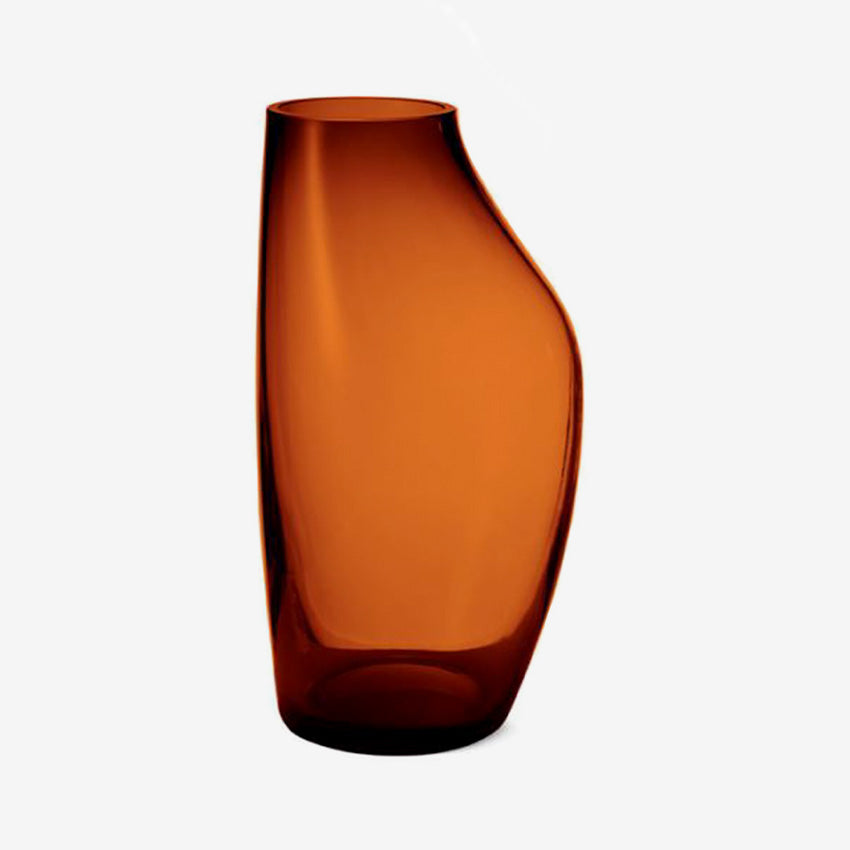 Georg Jensen Sky Vase - Modern Scandinavian Glass Flower Vase for Home Decor, Wedding Centerpieces & Luxury Gifts - Elegant Tabletop Decor for Living Room, Dining Table & Office