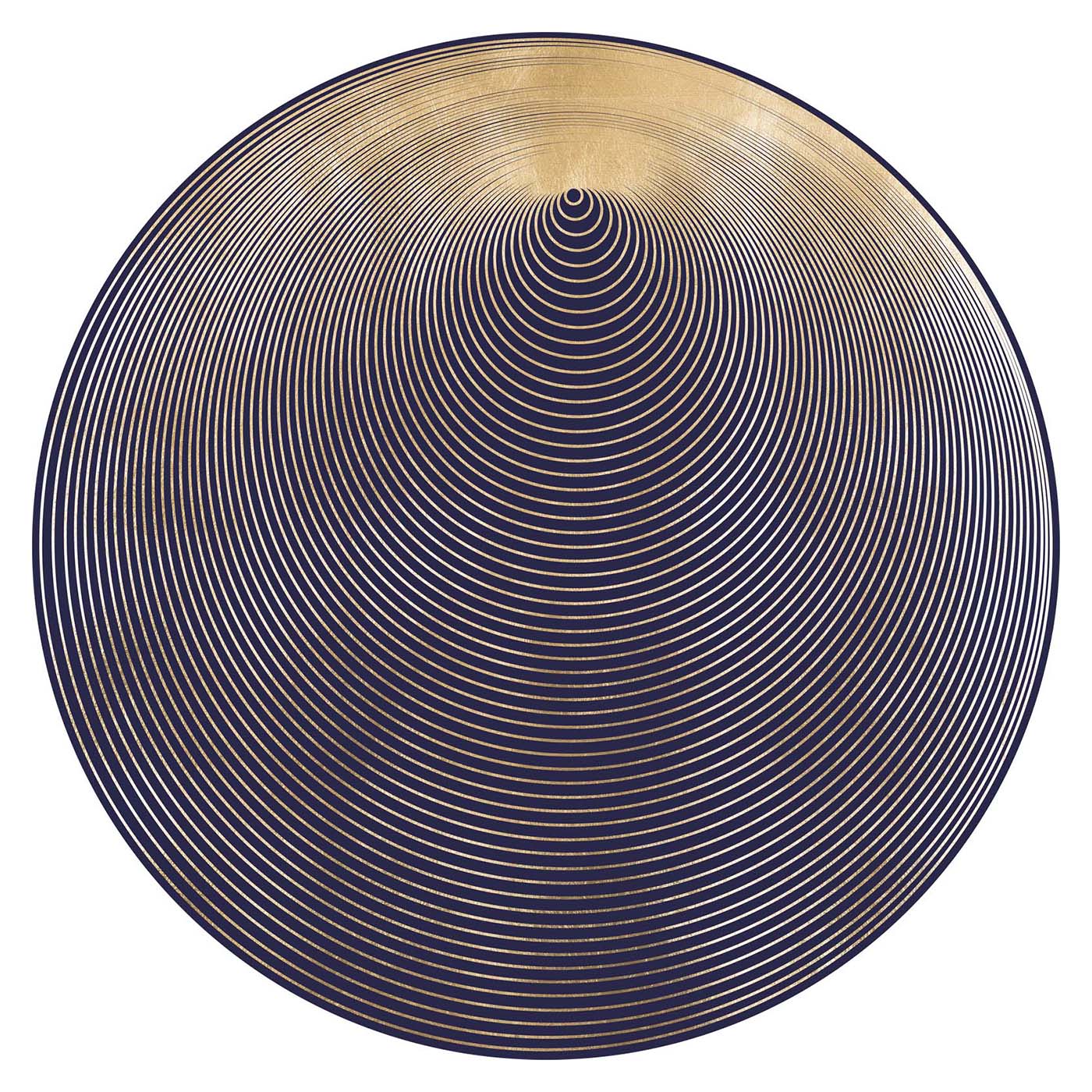 Concentric Circles 2 - Modern Geometric Wall Art Decor for Living Room, Bedroom & Office - Perfect for Home Decoration and Interior Design