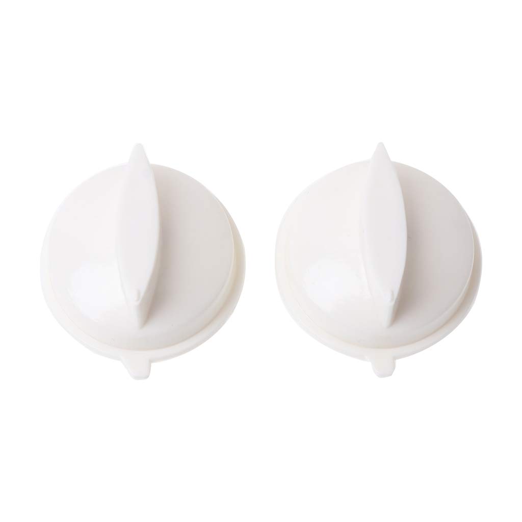 RY-CAN 2Pcs Universal Microwave Oven Rotary Knob Timer - Plastic Control Switch Replacement for Media & Other Brands - Perfect for DIY Repair & Appliance Maintenance