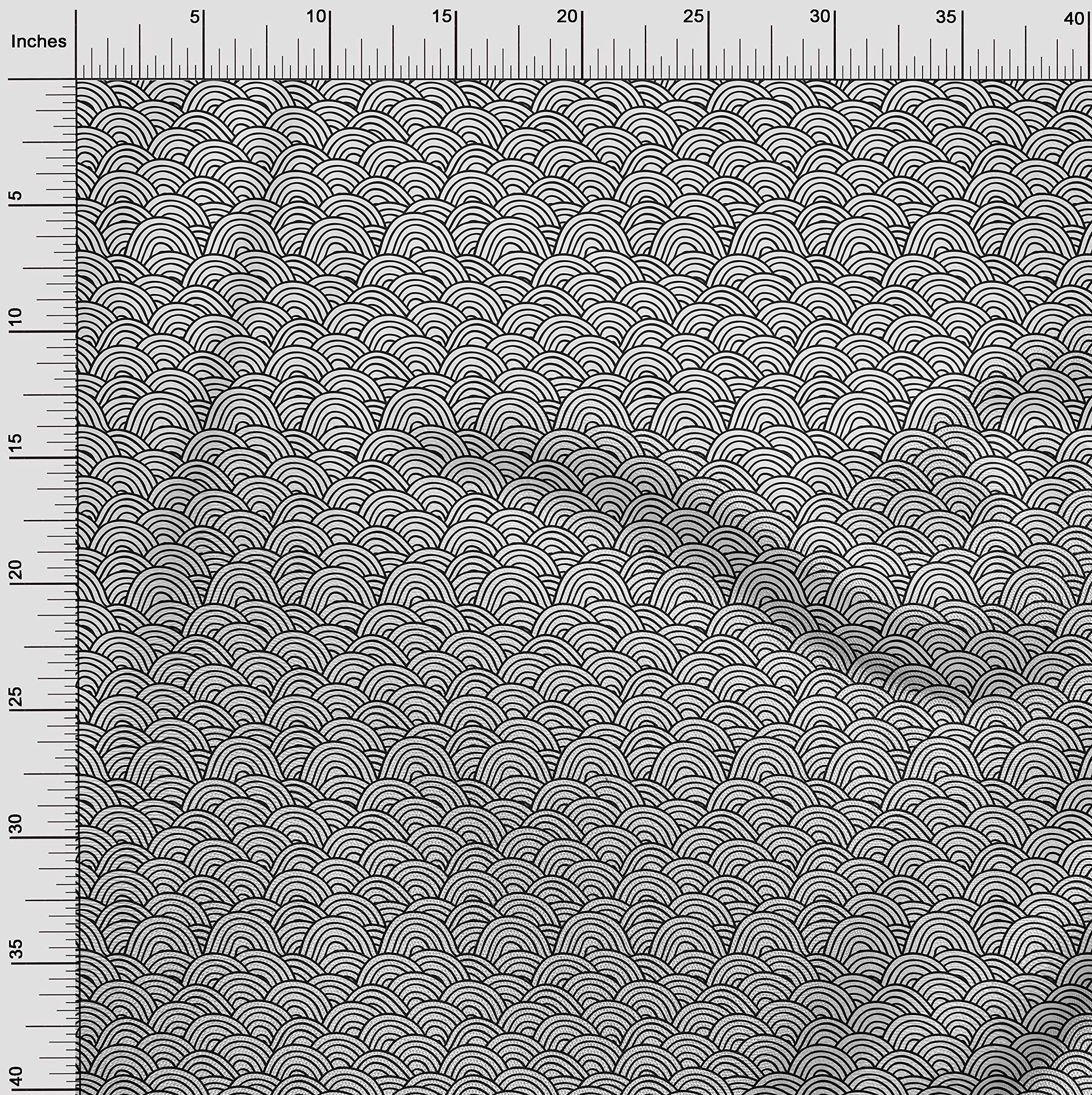 Premium 100% Cotton Cambric Black Fabric - 42 Inch Wide by The Yard for Japanese Kimono & Asian Traditional Dress Making | Perfect for DIY Sewing, Costumes, and Cultural Apparel Projects