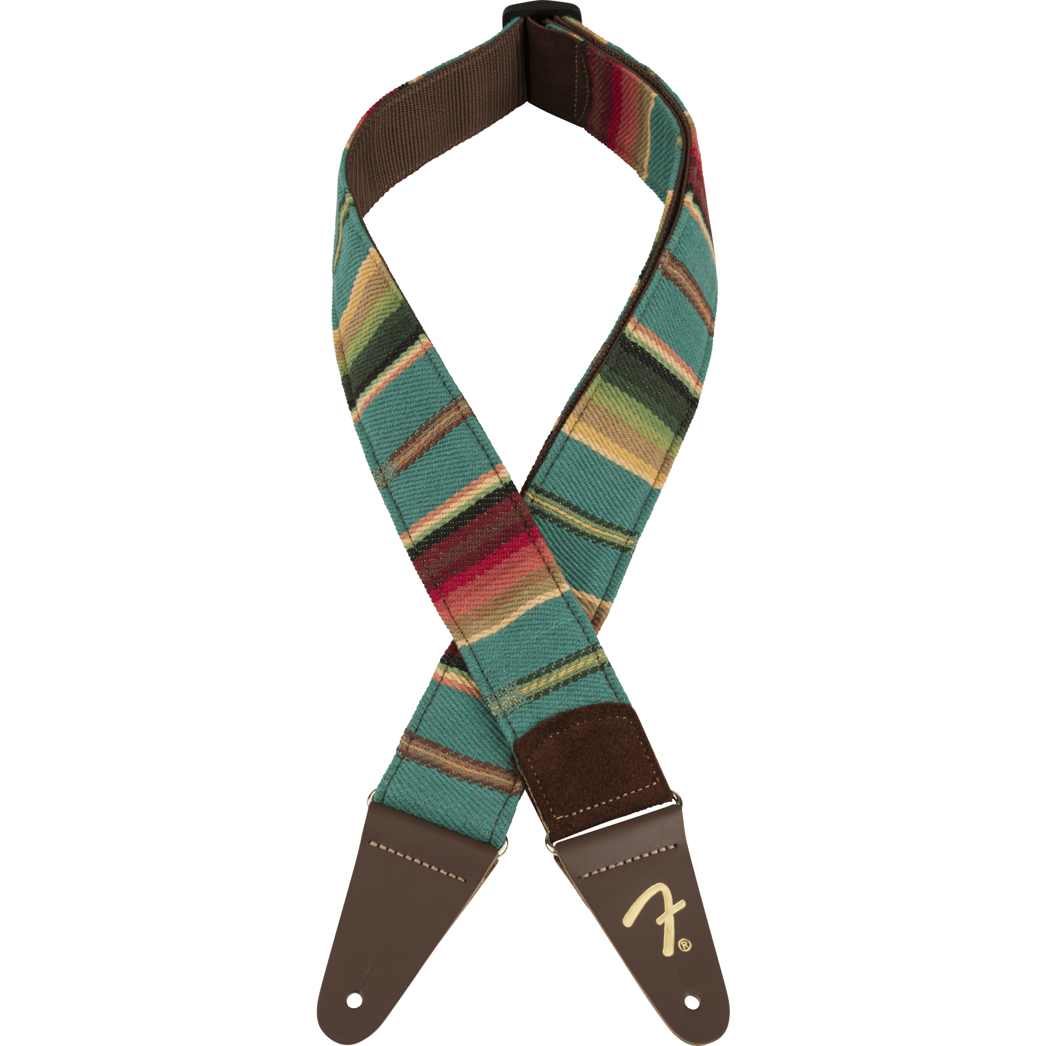 Fender Sonoran Guitar Strap - Comfortable & Adjustable Oasis Design for Acoustic & Electric Guitars - Perfect for Live Performances & Studio Sessions