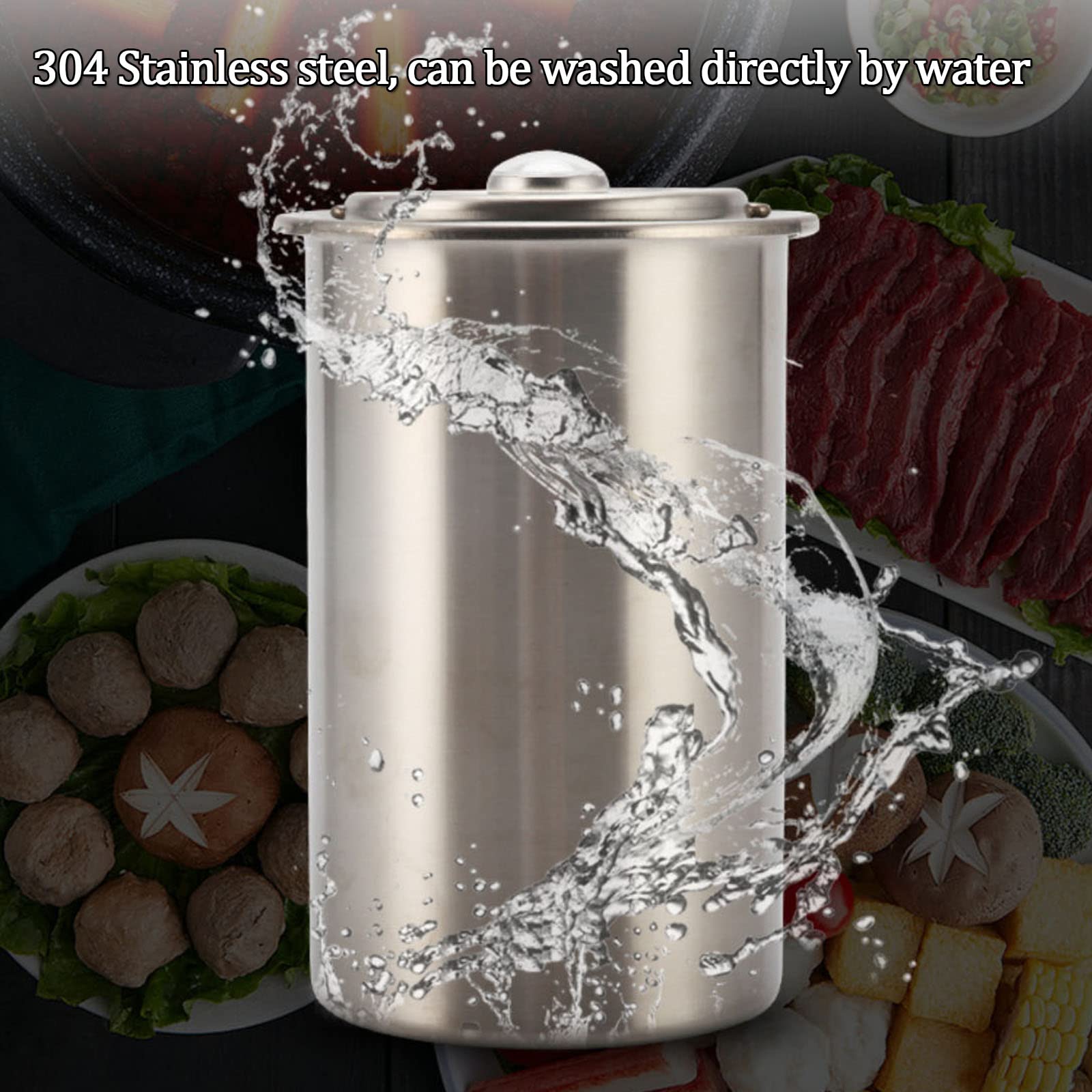 Stainless Steel Ham Press Maker - Round Shape Meat Press Machine for Healthy Homemade Deli, Seafood & Poultry Patties - Perfect for Sandwiches, Burgers & Gourmet Cooking (2023 Latest Model) | Ideal for Home Kitchens, Restaurants & BBQ Parties