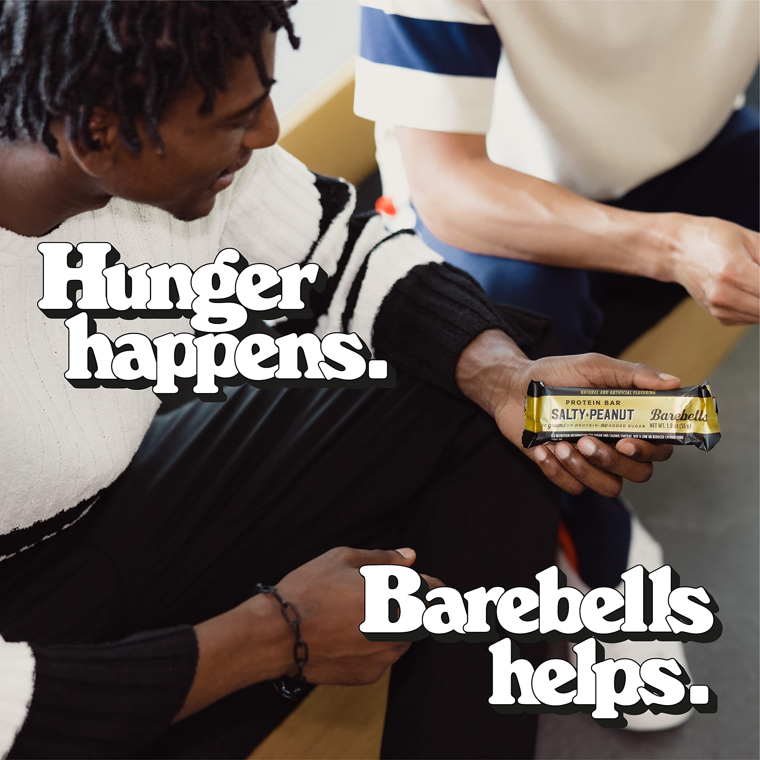 Barebells High Protein Bars Salty Peanut Flavor - 24 Bars (12 Count, Pack of 2) | 20g Protein, Low Sugar (1g) | Chocolate Coated Protein Snacks for Gym, Workout & Weight Loss | Perfect On-the-Go Breakfast, Post-Workout & Travel Snacks