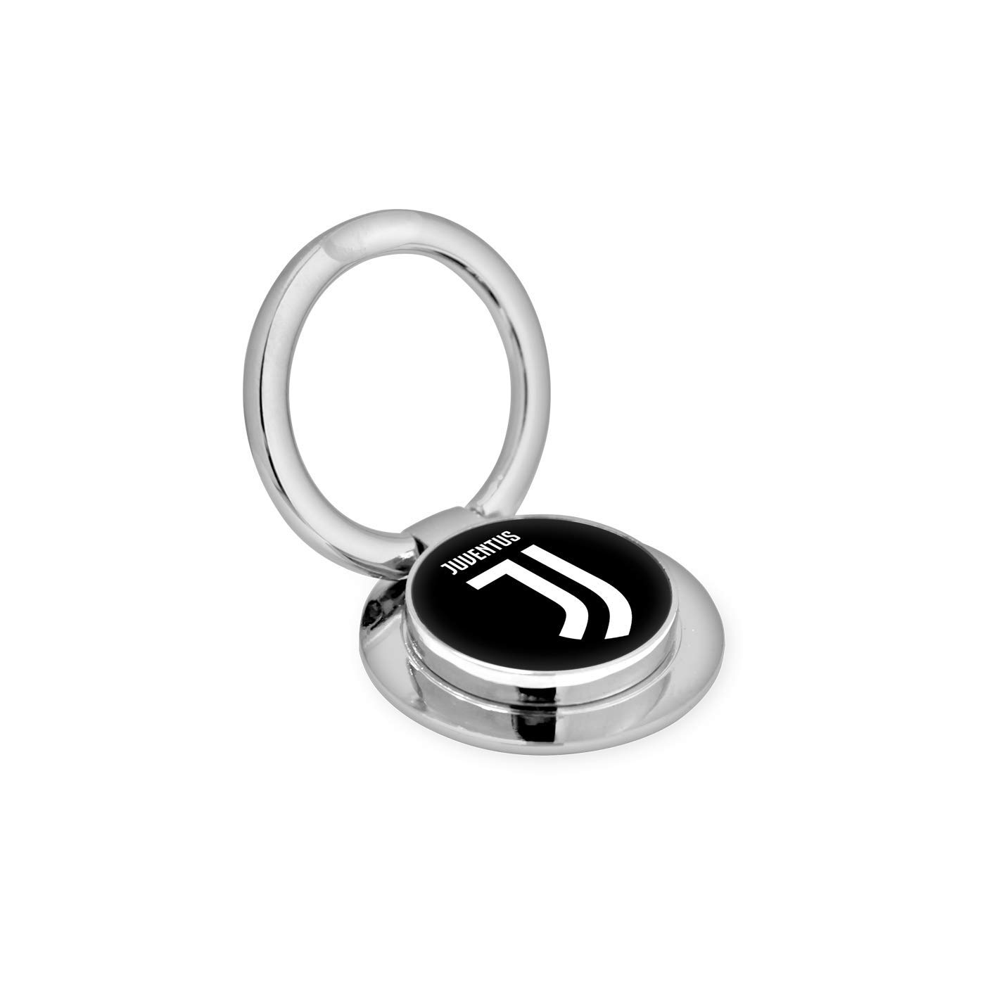 Official Juventus Phone Ring Holder - 360° Rotatable Grip Stand for iPhone & Samsung - Perfect for Selfies, Videos & Hands-Free Use at Home, Office & Travel