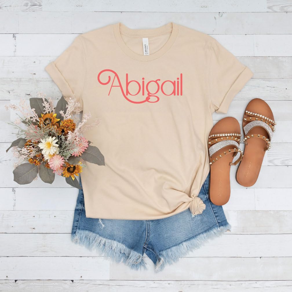 Custom Name Iron On Vinyl Decals for Clothing - Personalized DIY Heat Transfer Vinyl for T-Shirts, Hoodies & Bags - Perfect for Sports Teams, Gifts & Craft Projects