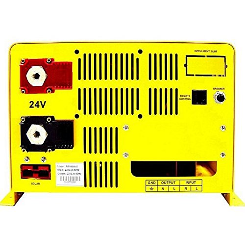 GOWE 6000W Off Grid Solar Power Inverter Pure Sine Wave with 48V Charger - 220V Output for Home, RV & Outdoor Power Backup