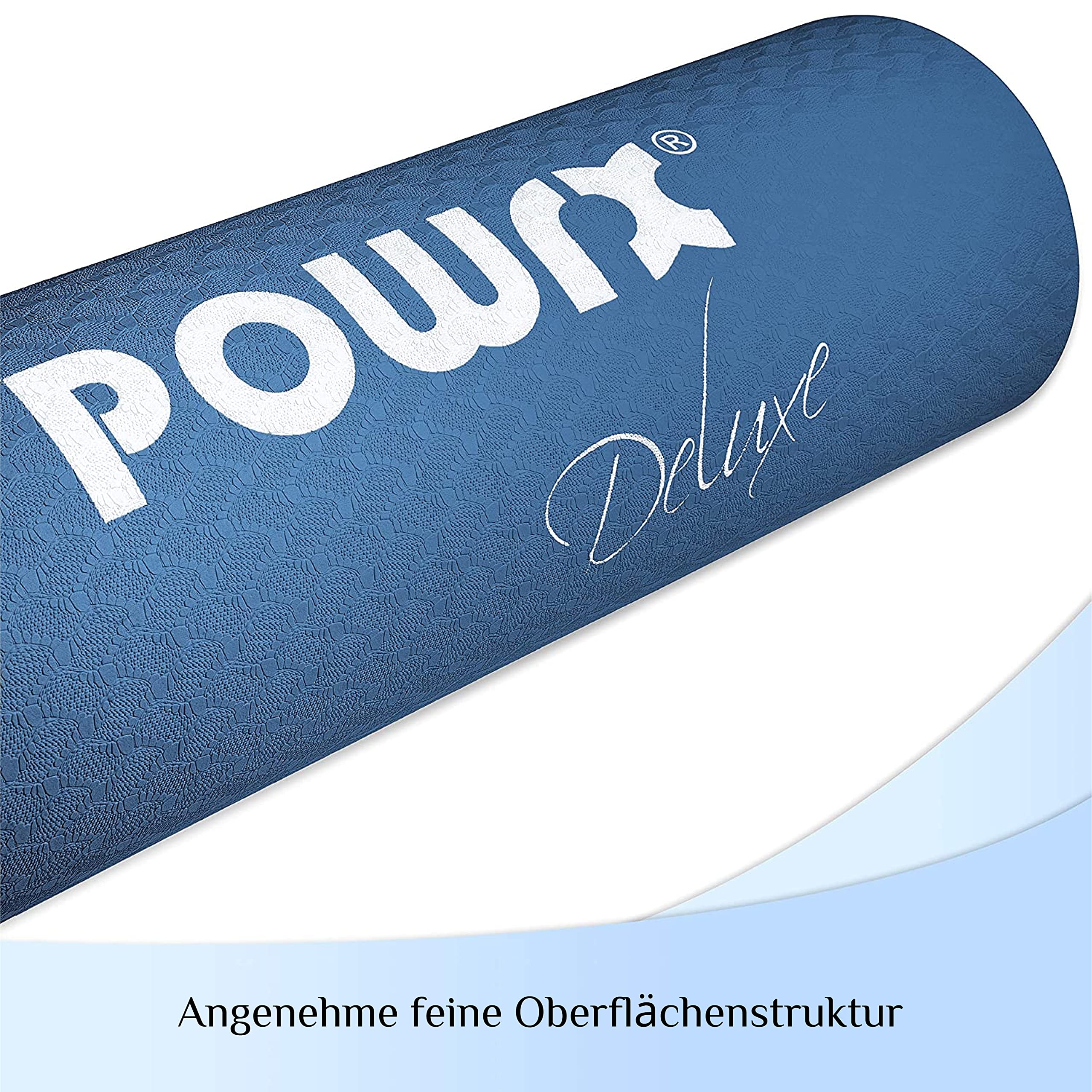 POWRX TPE Yoga Mat with Bag - Non-Slip Large Exercise Mat for Women (68