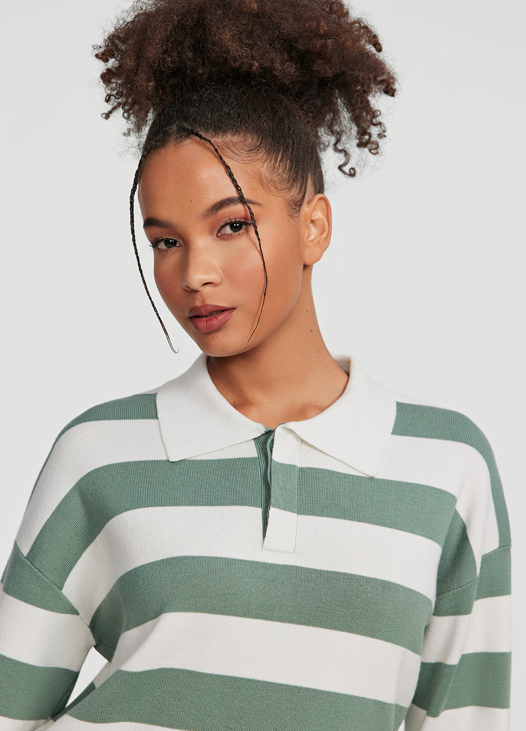 Men's Vintage Striped Rugby Shirt - Classic Collared Long Sleeve Athletic Top for Rugby, Football & Casual Wear - Perfect for Game Day, Tailgating & Street Style