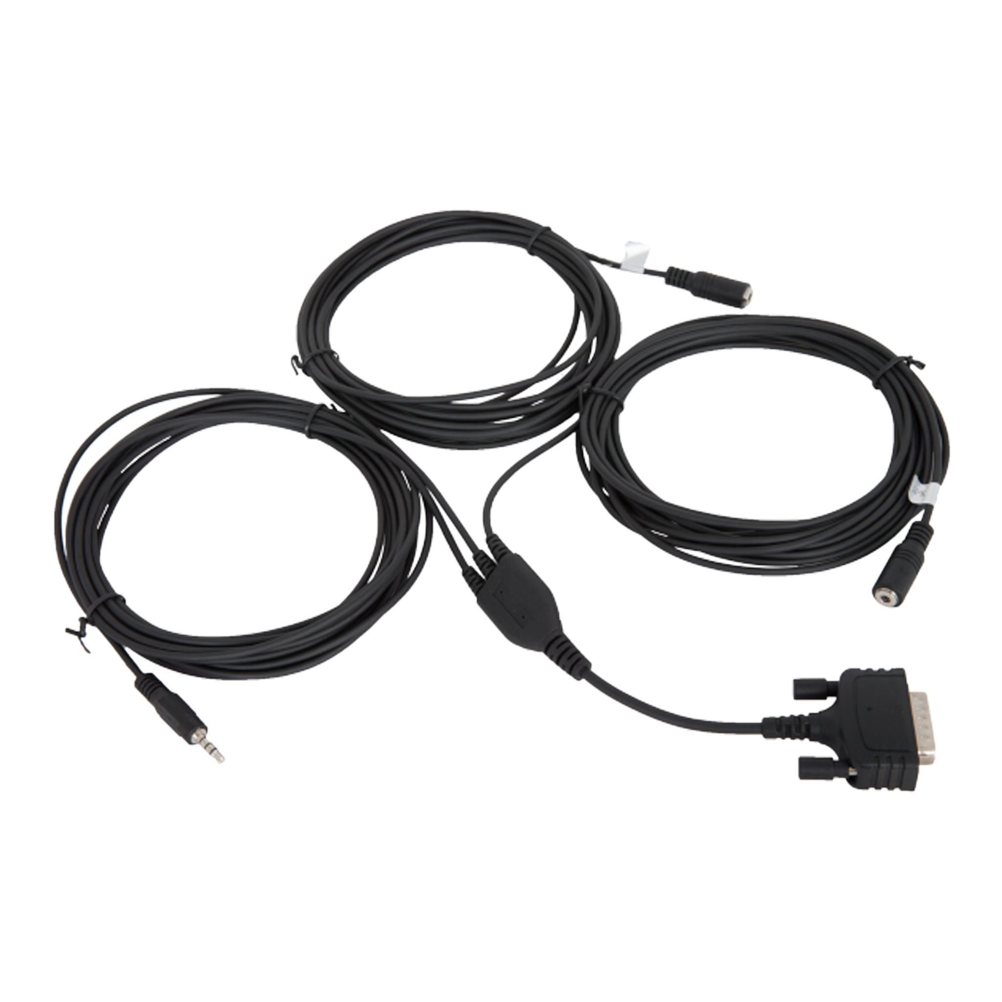 Hytera POA117 Foot PTT, Sun Visor Microphone & External Speaker Cable Kit - Professional Communication Accessories for Two-Way Radios in Security, Construction & Emergency Services
