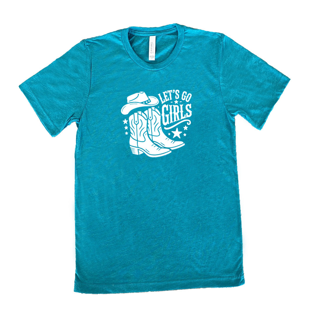 Let's Go Girls Unisex T-Shirt - Comfortable Casual Tee for Women & Men - Perfect for Outings, Parties & Everyday Wear