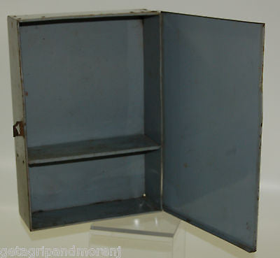 Vintage Gilbert Microscope and Lab Metal Box - Collectible Scientific Equipment for Classroom, Laboratory & Home Science Experiments