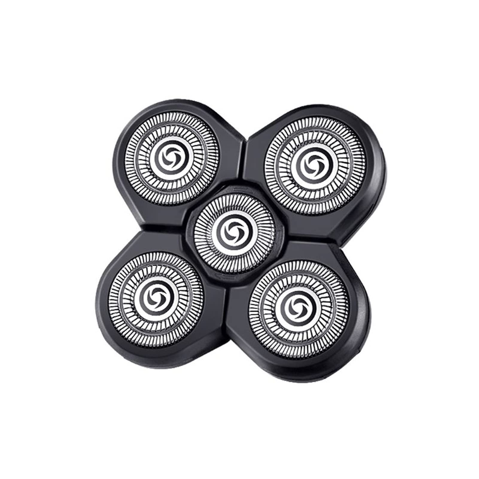 KNOKR 5D Replacement Shaving Heads for Electric Razors - Durable 5-Blade Cartridge for Men's Grooming - Barber & Salon Shaver Accessories - Perfect for Home, Travel & Professional Use