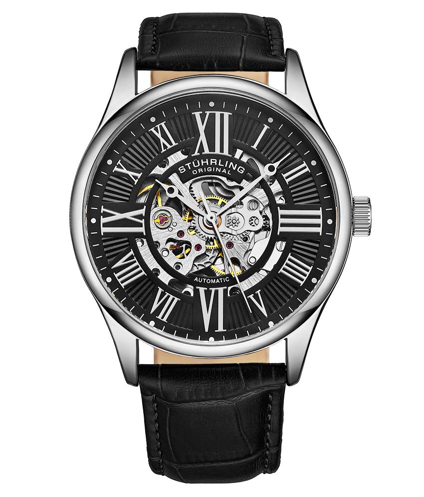 Black Dial/Silver Case/Black Silver