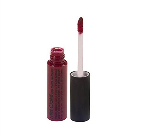 Miss Claire Soft Matte Lip Cream - Long Lasting Matte Liquid Lipstick, Hydrating & Non-Drying, 10 Shades (6.5g) - Perfect for Everyday Wear, Parties, and Special Occasions