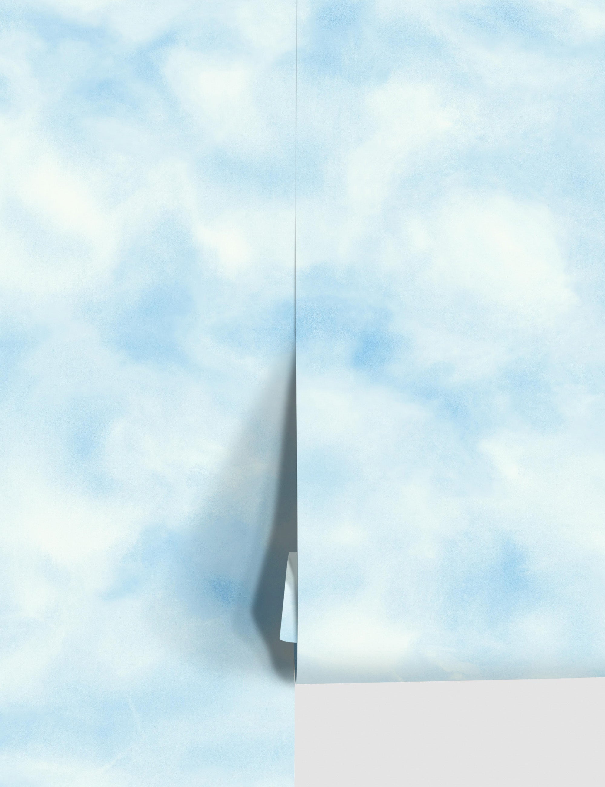 Self-Adhesive Cloud Peel and Stick Wallpaper - Easy to Install Removable Wallpaper for Bedroom, Living Room, Nursery & Home Decor