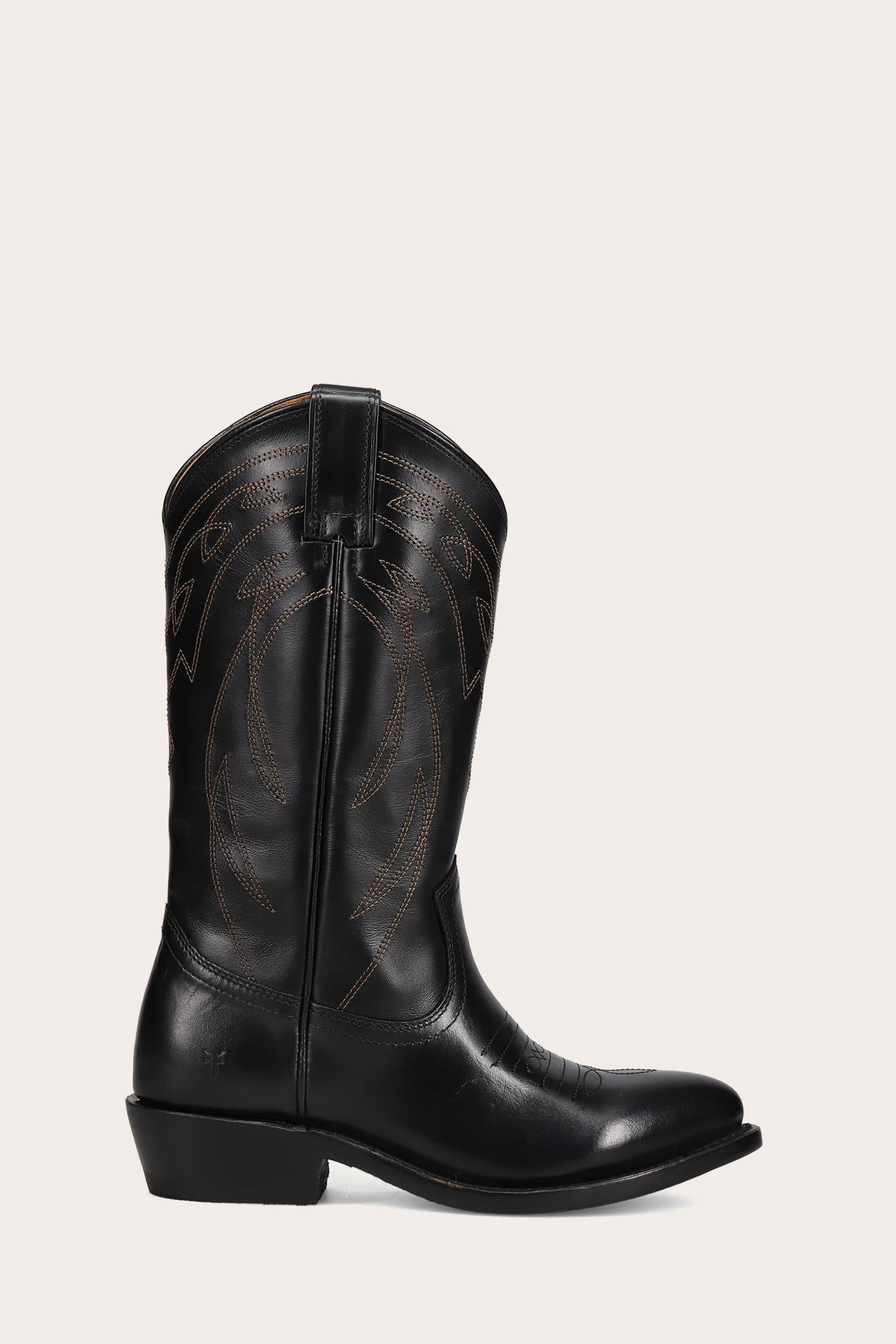 Frye Women's 41341 Black Leather Boots - Stylish Ankle Booties for Casual Outfits & Everyday Wear