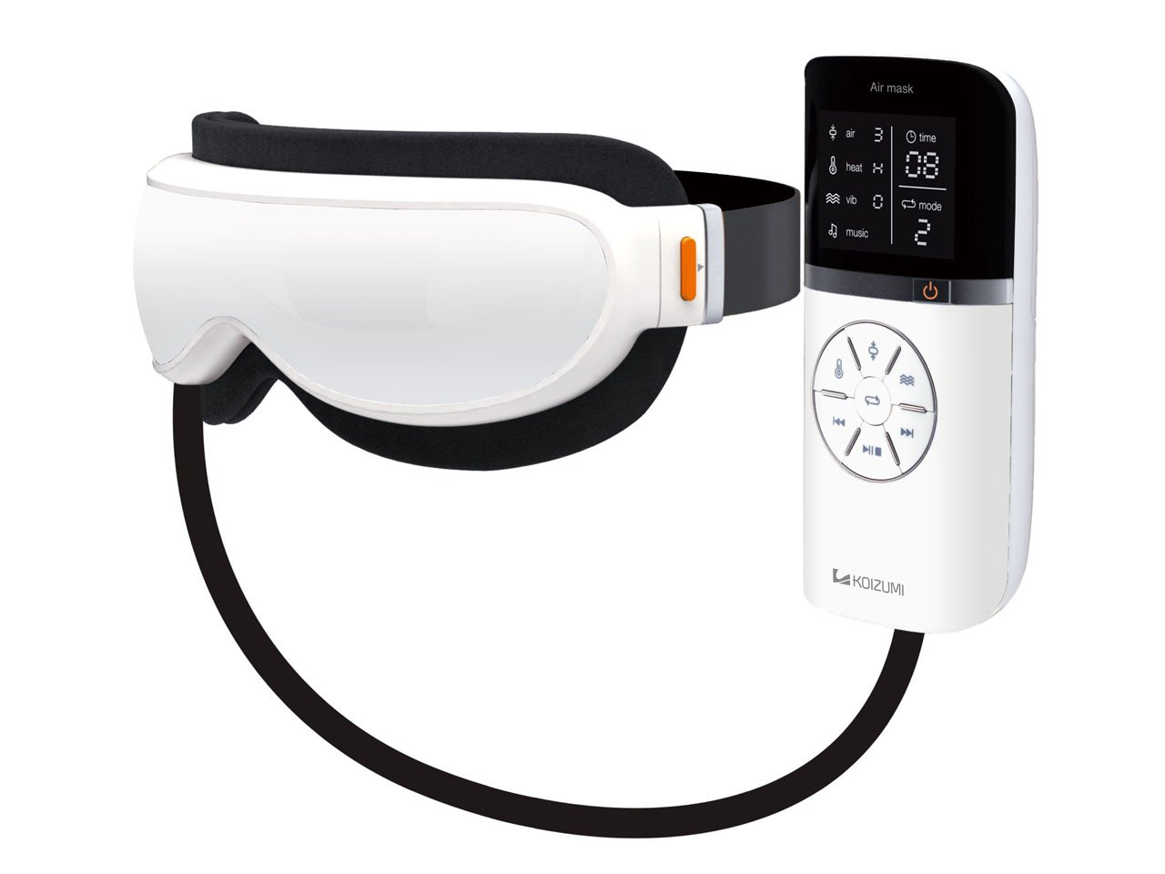 Koizumi KRX-4000 White Facial Air Mask - Professional Skin Care Equipment for Hydration & Rejuvenation | Perfect for Home Spa & Beauty Salon Use