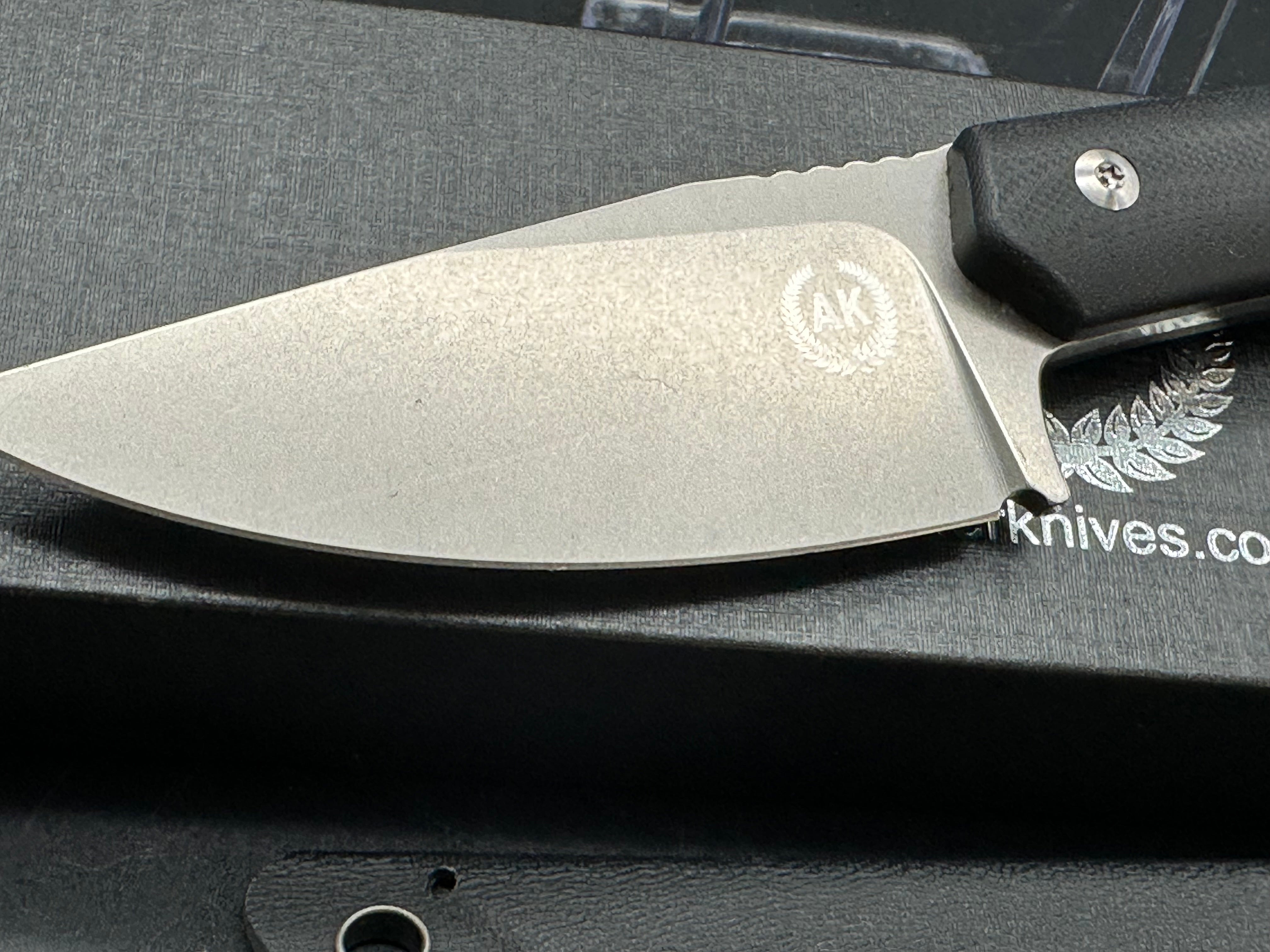 Asher Fixie Fixed Blade Knife - 3.2