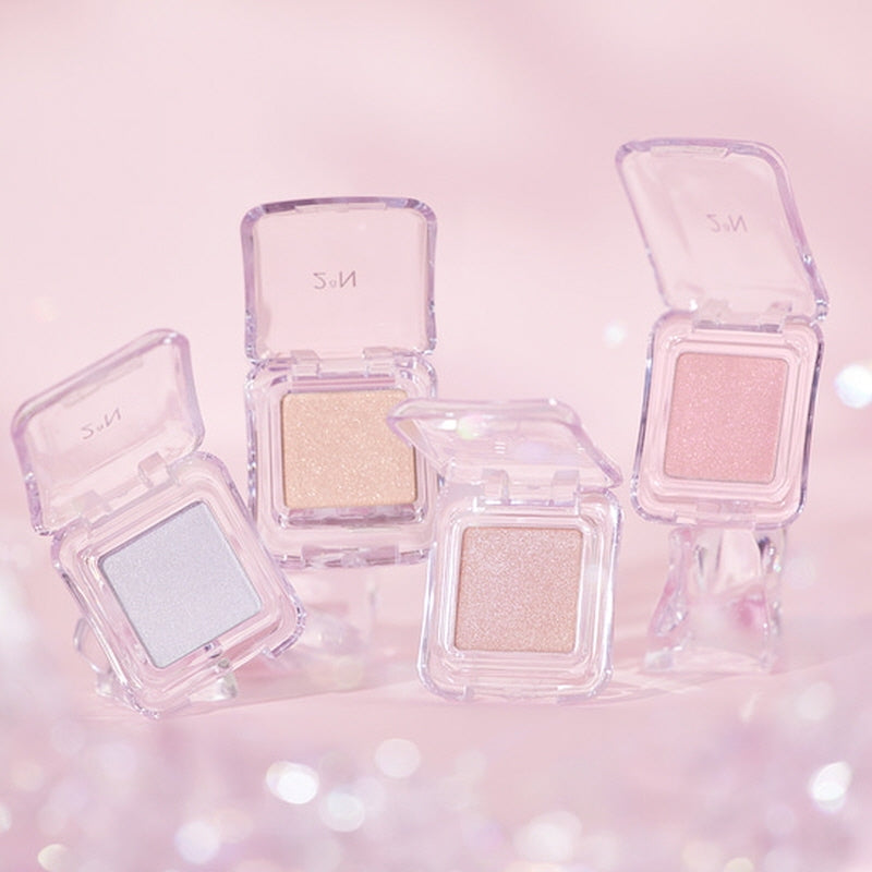 2aN Pure Glassy Highlighter 2.7g - Natural Glow Makeup for Cheeks & Face - Perfect for Daytime Wear & Special Occasions