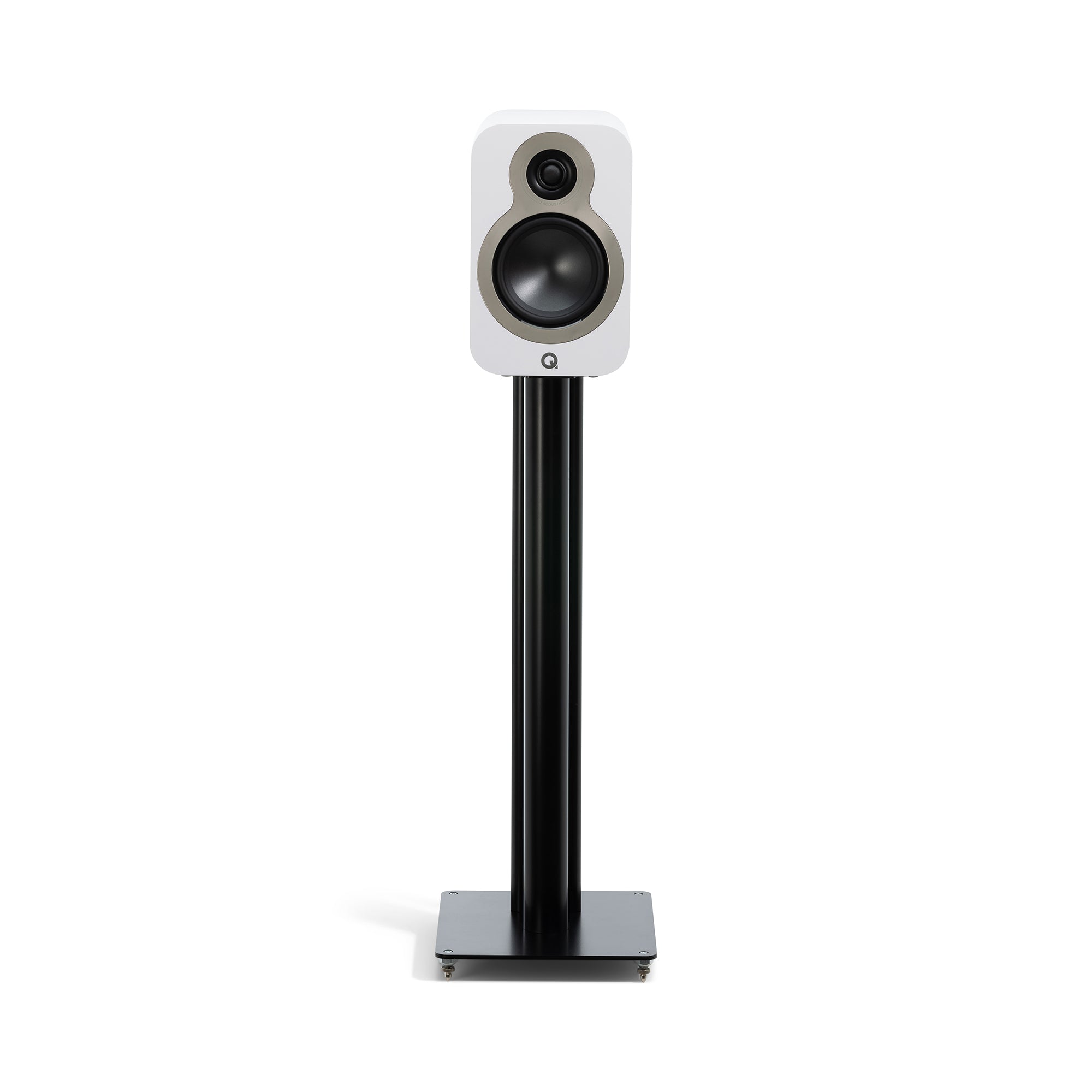 Q Acoustics Q3020c Bookshelf Speakers - High-Fidelity Sound for Home Theater & Music | Compact Design for Small Spaces & Desktop Use