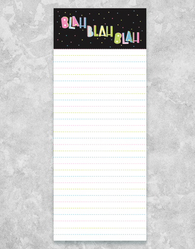 Chunky List Notepad - Premium Thick Paper Memo Pad for Office, School & Home - 50 Sheets Per Pad - Perfect for To-Do Lists, Notes & Planning (5.5