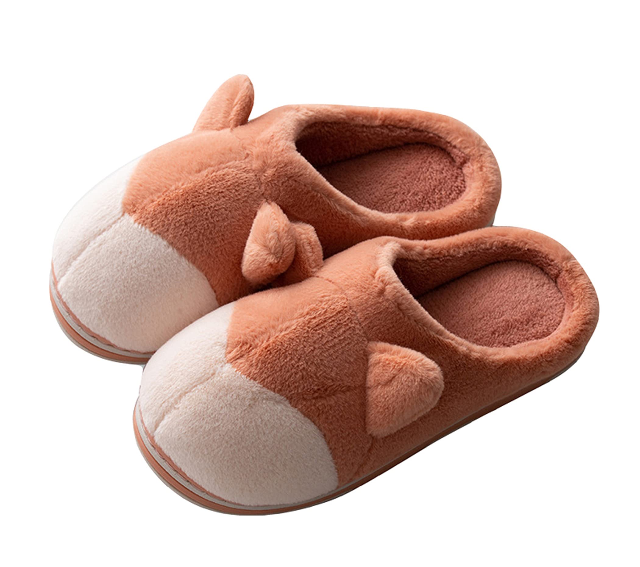 YILANLAN Women's Plush Winter Slippers - Cozy Animal Cat House Shoes for Indoor Comfort & Warmth | Perfect for Home, Lounge, and Cold Weather Relaxation