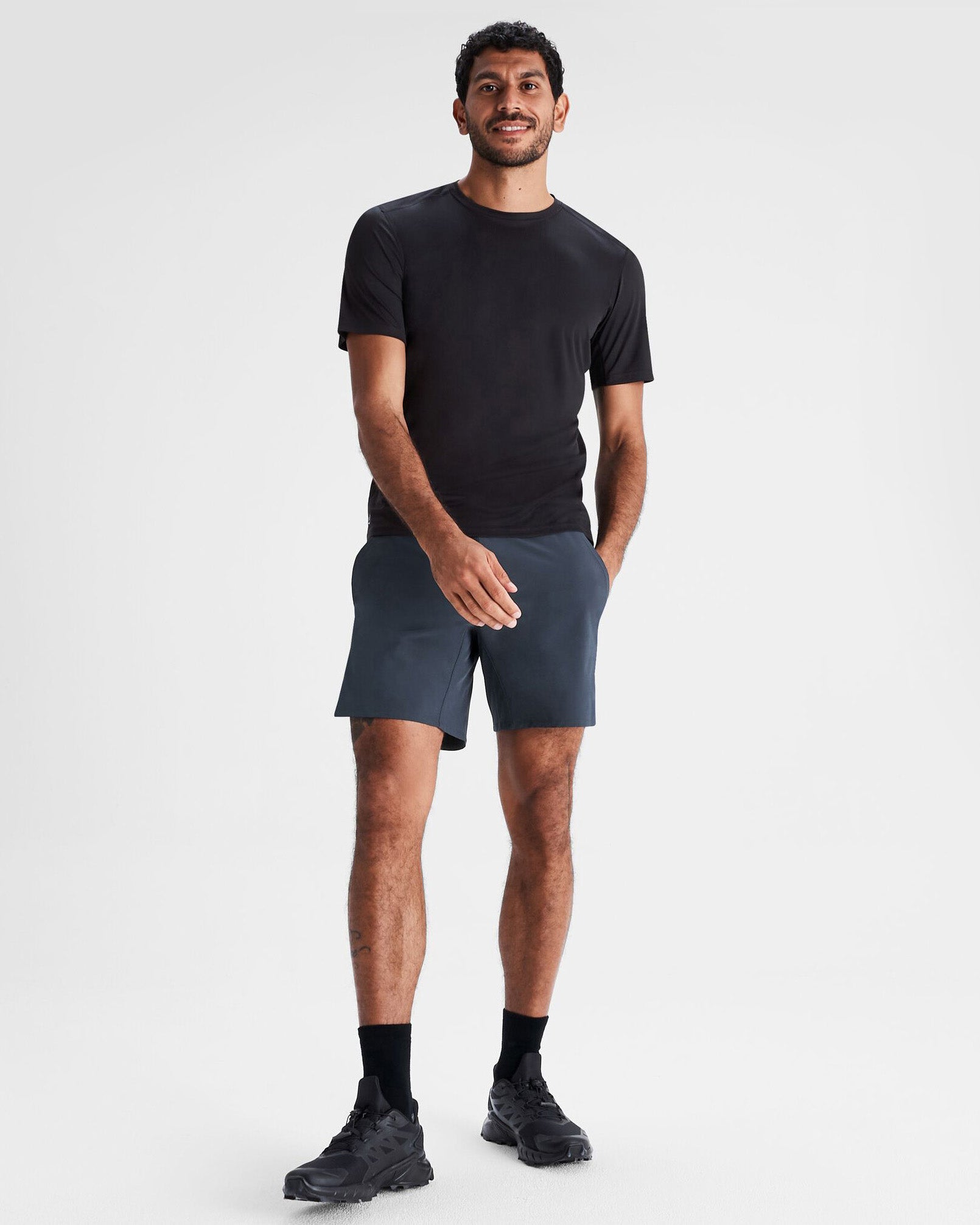 Men's Seeker T-Shirt - Black Stingray Graphic Tee | Comfortable Cotton Casual Shirt for Everyday Wear & Street Style Outfits