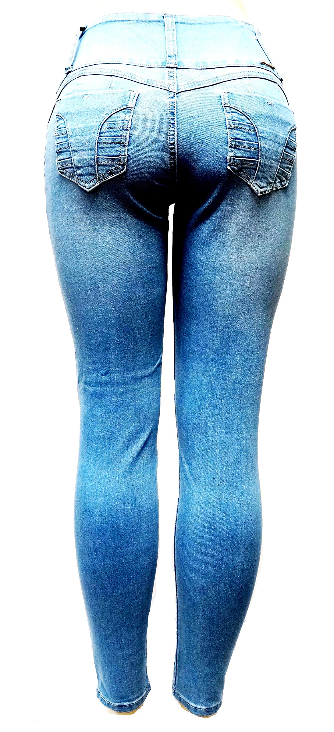 **Best Butt Lifting Jeans for Women - High Waisted Skinny Stretch Denim Pants | Levanta Cola Colombian Jeans for a Curvy Look | Perfect for Casual Wear & Night Out**