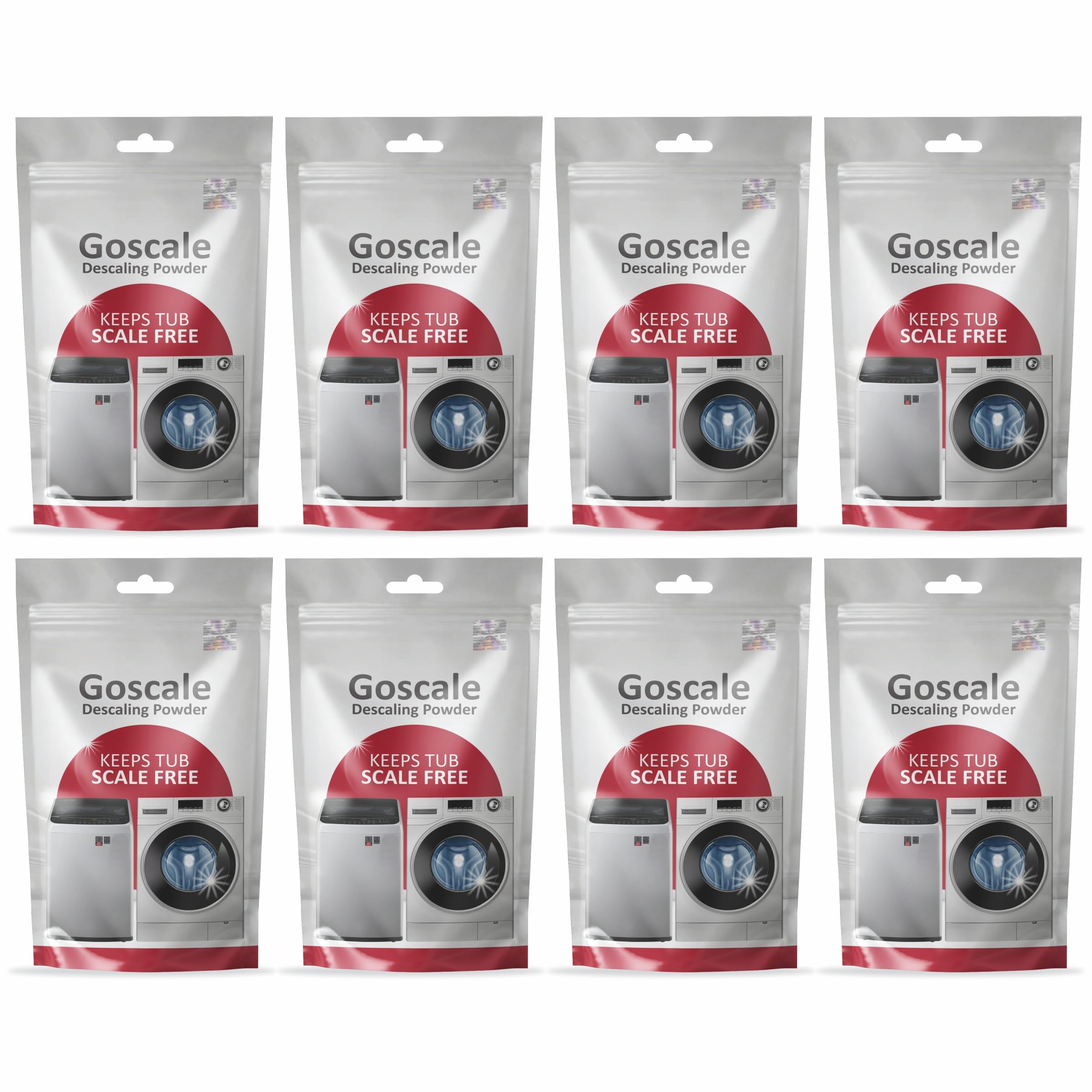 LG, Samsung, Bosch, IFB Washing Machine Descaler Powder - Front Load & Top Load Cleaner, 100g (Pack of 6) | Removes Limescale & Odors | Perfect for Regular Maintenance & Deep Cleaning