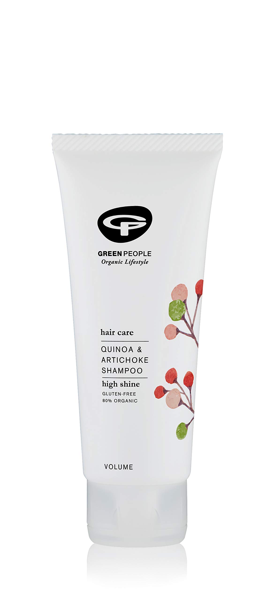 Green People Organic Quinoa & Artichoke Shampoo Travel Size 100ml - Vegan, Sulfate-Free Hair Care for Sensitive Scalp | Perfect for Gym, Travel & On-the-Go Use