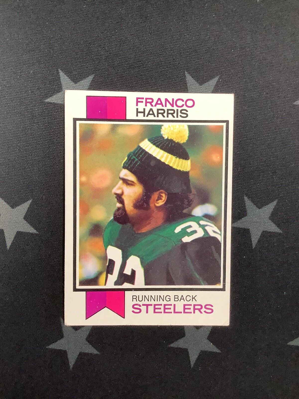 1973 Topps Franco Harris Pittsburgh Steelers #89 Football Card - Rare Vintage Collectible for Sports Fans and Memorabilia Enthusiasts | Perfect for Display, Trading, and Investment