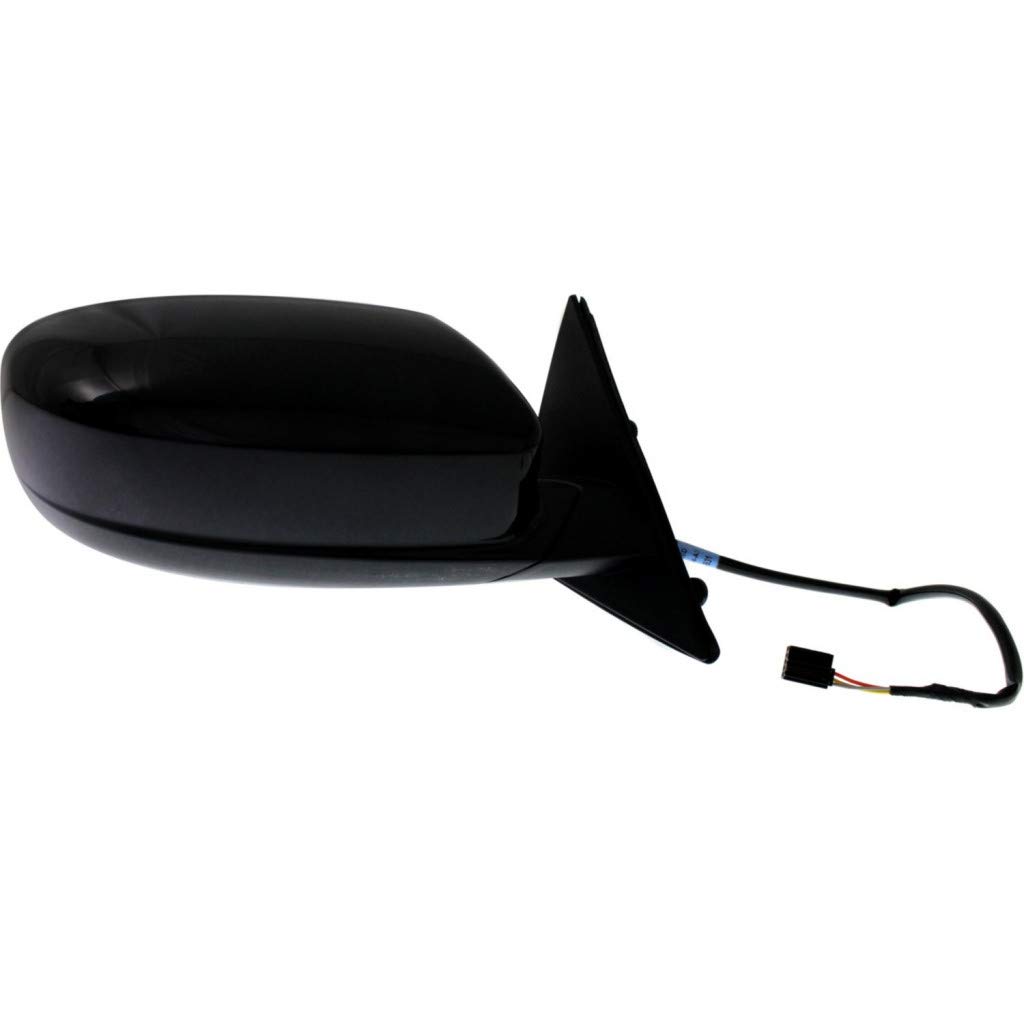 2011-2014 Dodge Charger Passenger Side Power Door Mirror - Manual Folding Non-Heated Paintable Replacement (Fits 1MA46AXRAH, CH1321331) | Perfect for Auto Repair & Car Maintenance