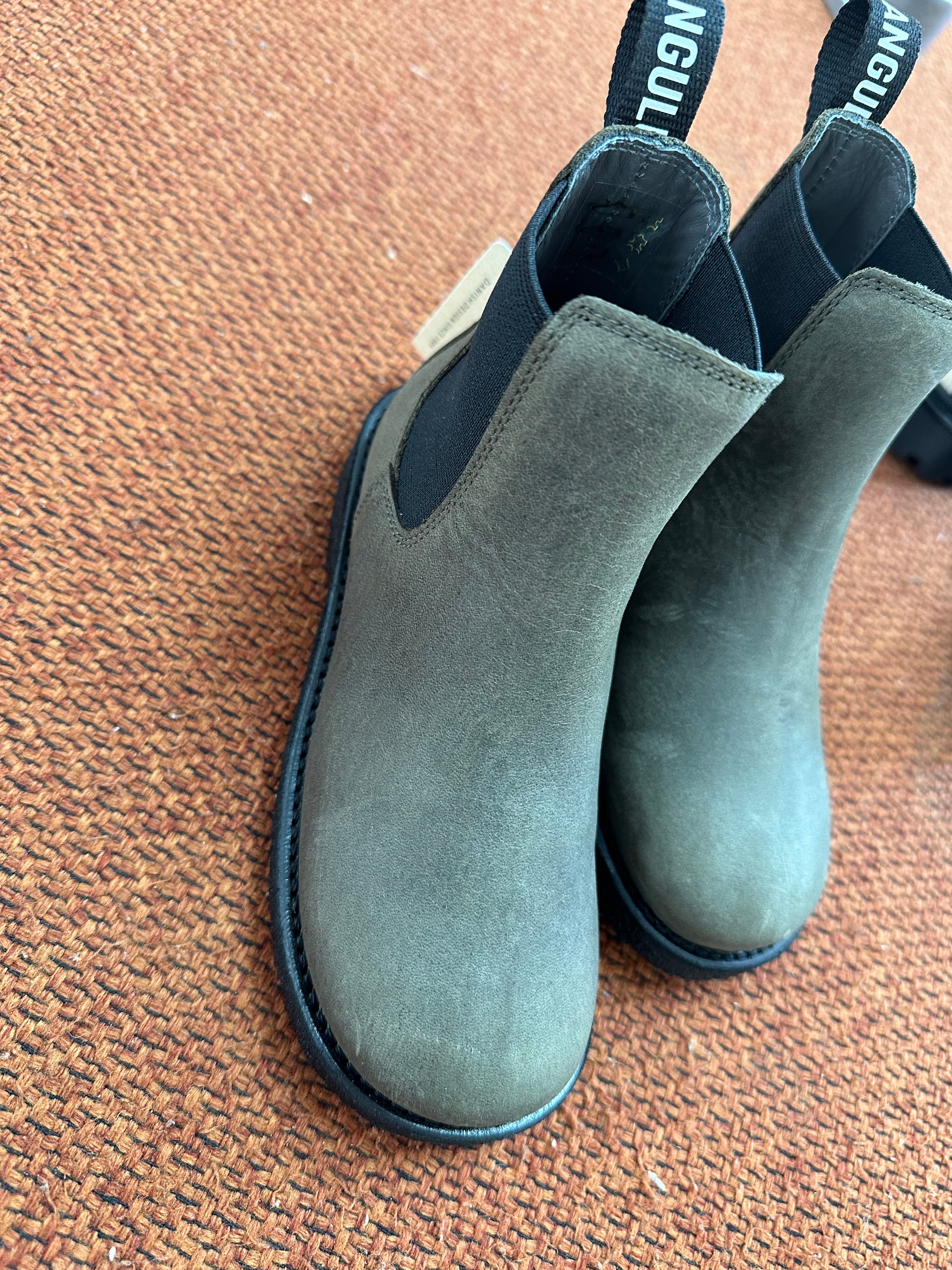 Angulus Dark Olive Boots for Women - Waterproof Winter Boots with Fur Lining - Comfortable & Stylish for Cold Weather, Outdoor Hiking, and Daily Wear