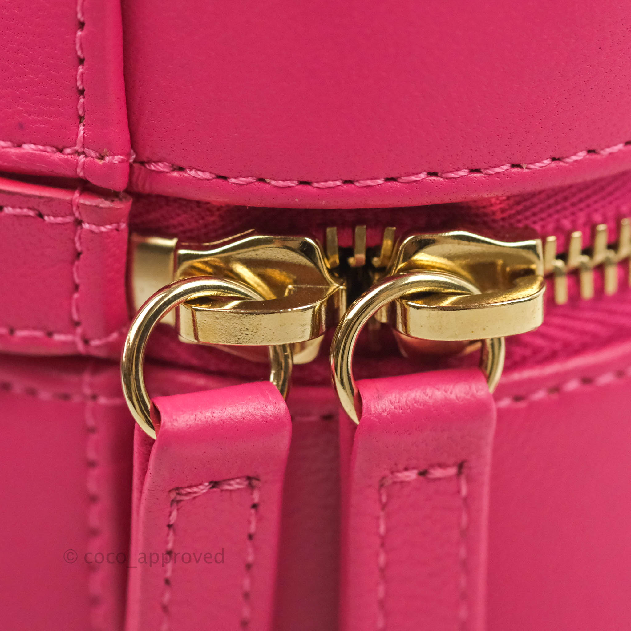 Chanel CC Mania Vanity Case in Pink Lambskin with Gold Hardware - Luxury Crossbody Bag for Women, Perfect for Parties & Evening Events