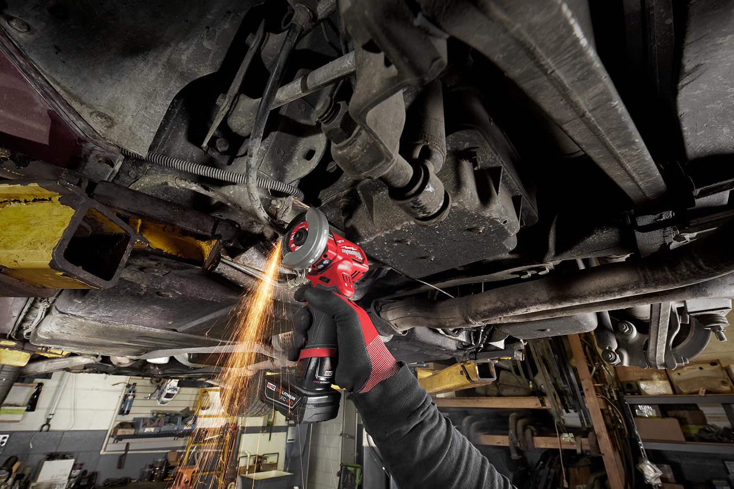 Milwaukee 2522-20 12V Cordless Cut-Off Tool - Compact & Powerful for Metal Cutting, Grinding, and DIY Projects - Perfect for Construction, Metalworking, and Home Improvement